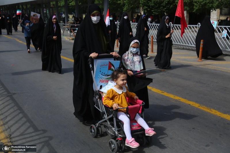 راهپیمایی باشکوه روز قدس در مشهد