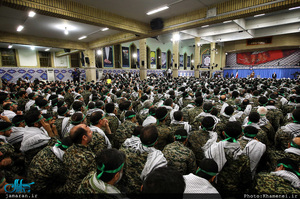 دیدار هزاران نفر از بسیجیان سراسر کشور با رهبر معظم انقلاب 