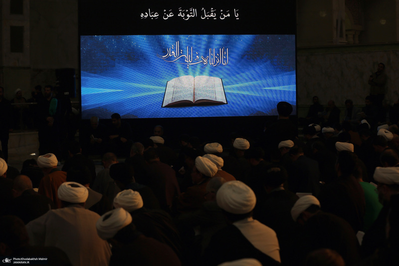 احیای شب بیست و سوم ماه مبارک رمضان در حرم مطهر امام خمینی (س)