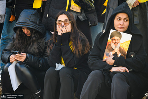  تصاویر اختصاصی جماران از متن و حاشیه مراسم تشییع شهیدان سید حسن نصرالله و سید هاشم صفی الدین -2