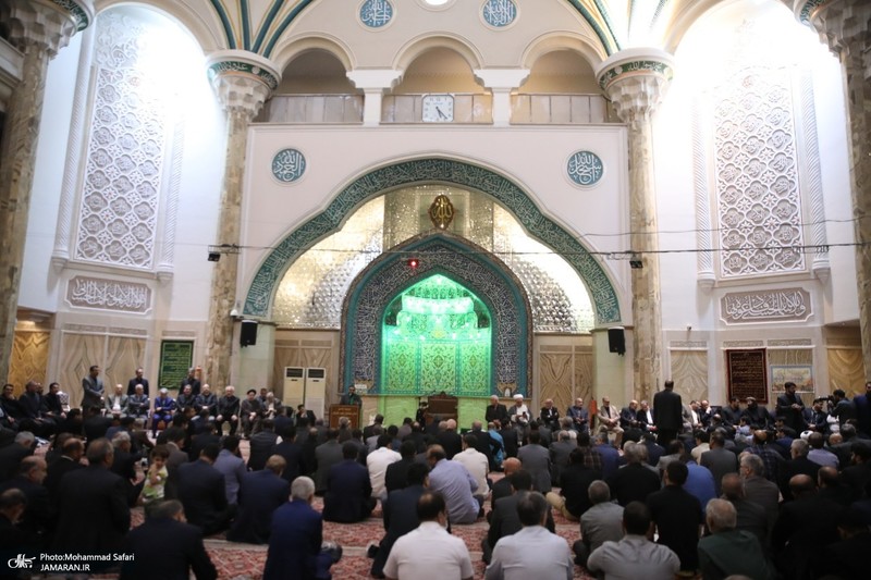 مراسم ختم همسر علی آقامحمدی -1