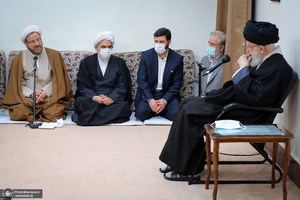 دیدار اعضای اتحادیه انجمن‌های اسلامی دانشجویان در اروپا با رهبر معظم انقلاب