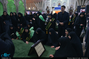 تجدید میثاق سازمان نشر آثار و ارزش های مشارکت زنان در دفاع مقدس