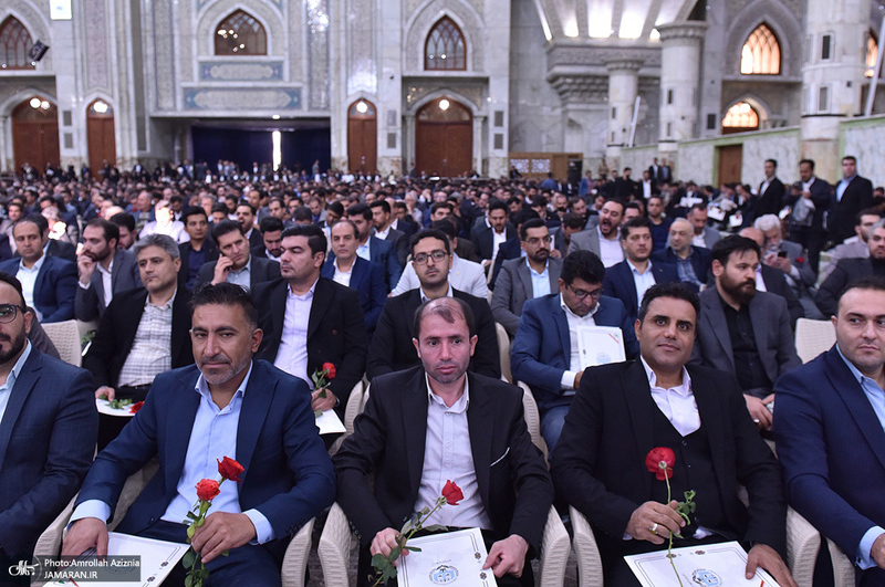 مراسم تحلیف کارآموزان وکالت در حرم امام خمینی (س)