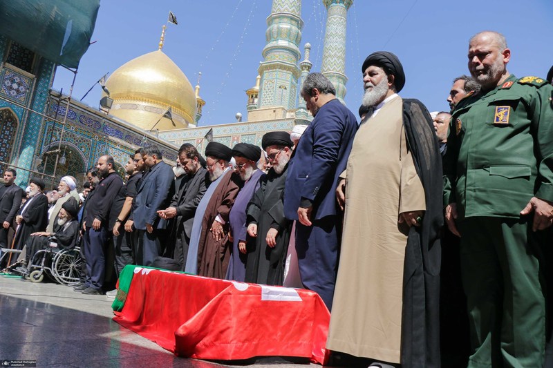 مراسم تشییع آیت الله العظمی شبیری زنجانی -۱