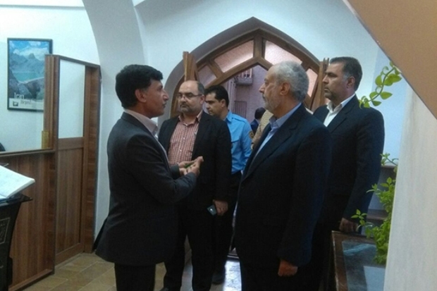 بازدید استاندار خراسان جنوبی از باغ و عمارت اکبریه بیرجند