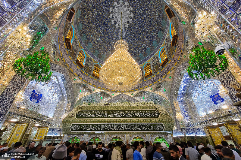 صحن و سرای حرم‌ مطهر امام علی (ع) در نجف اشرف