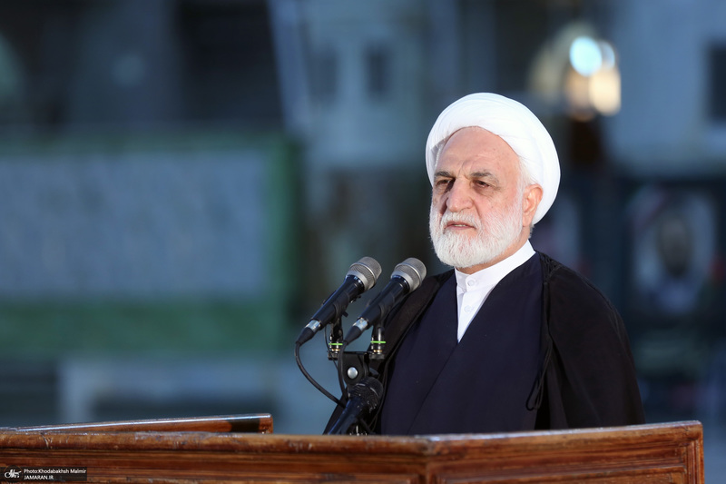 مراسم تجدید میثاق رئیس و کارکنان قوه قضاییه با آرمان های امام؛