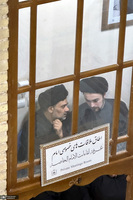 مراسم بزرگداشت آیت الله موسوی بجنوردی (ره) در بیت امام خمینی در نجف