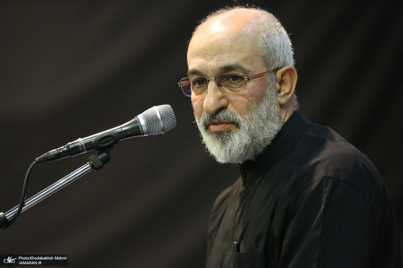 مراسم عزاداری هیئت «حسین جانم» در حسینیه جماران