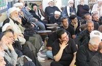 مراسم تاسوعای حسینی در دفتر آیت الله العظمی صانعی (21)