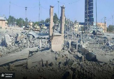 حمله هوایی رژیم صهیونیستی به پایگاه اورژانس ۱۱۵ هویزه + عکس