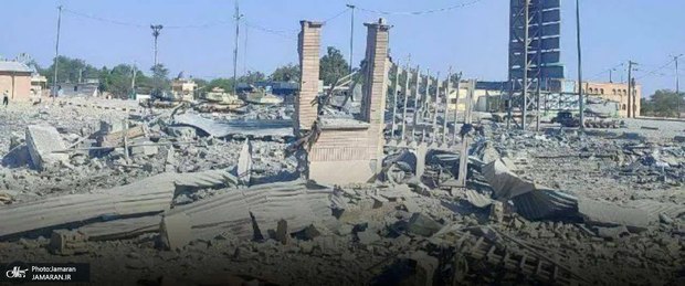 حمله هوایی رژیم صهیونیستی به پایگاه اورژانس ۱۱۵ هویزه + عکس