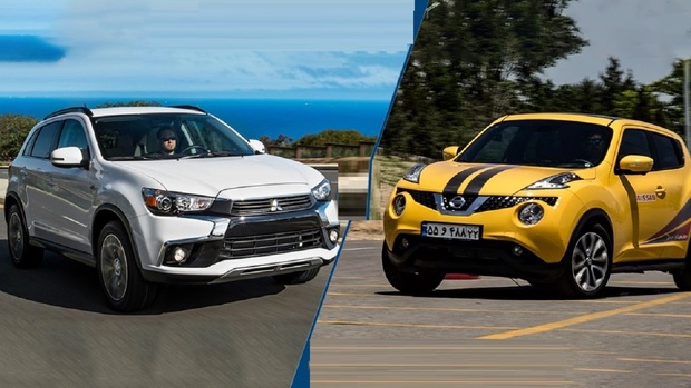 مقایسه نیسان Juke Sport و میتسوبیشی AS+ مشخصات فنی