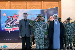 تجدید میثاق فرماندهان پدافند هوایی خاتم الانبیاء(ص) با آرمان‌های حضرت امام(س)