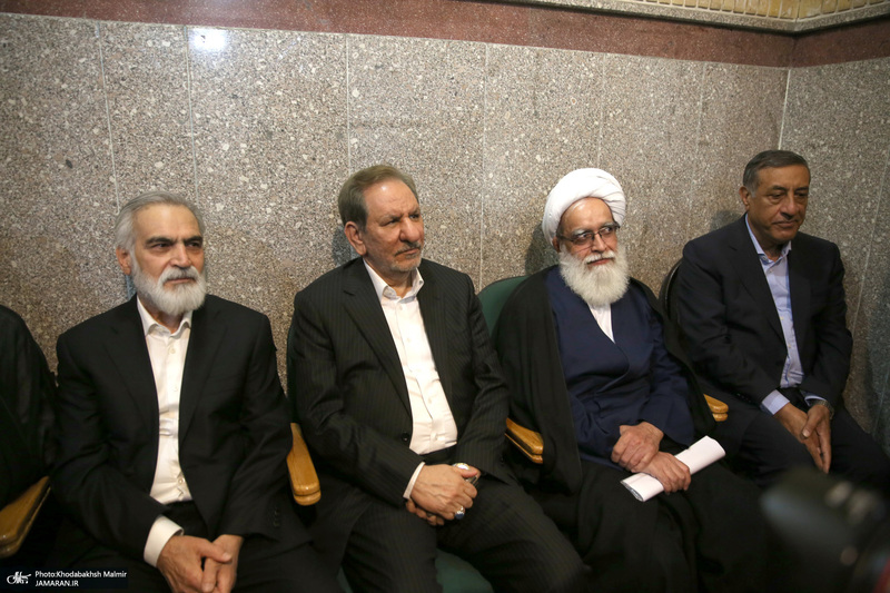 مراسم یادبود حاجیه خانم خدیجه خاتمی در مسجد امیرالمومنین (ع) -1