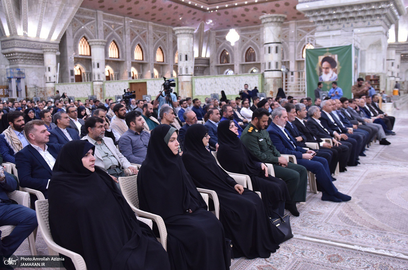 تجدید میثاق وزیر آموزش وپرورش و جامعه فرهنگیان با آرمان‌های حضرت امام خمینی (س)