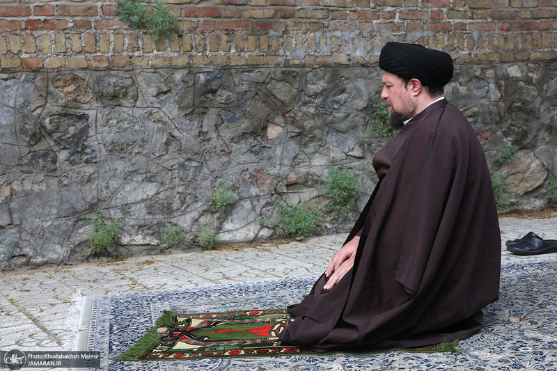 دیدار دبیر کل و اعضای شورای مرکزی حزب اعتماد ملی با سید حسن خمینی