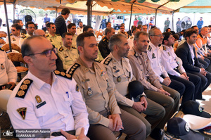 مراسم افتتاحیه پلیس راه فرماندهی انتظامی تهران بزرگ