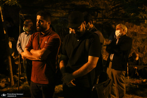 وداع با پیکر استاد فاطمی نیا (ره) در دانشگاه امام صادق (ع)