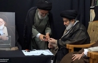 مراسم شکستن مهر مرحوم آیت‌الله‌العظمی شبیری زنجانی  (9)