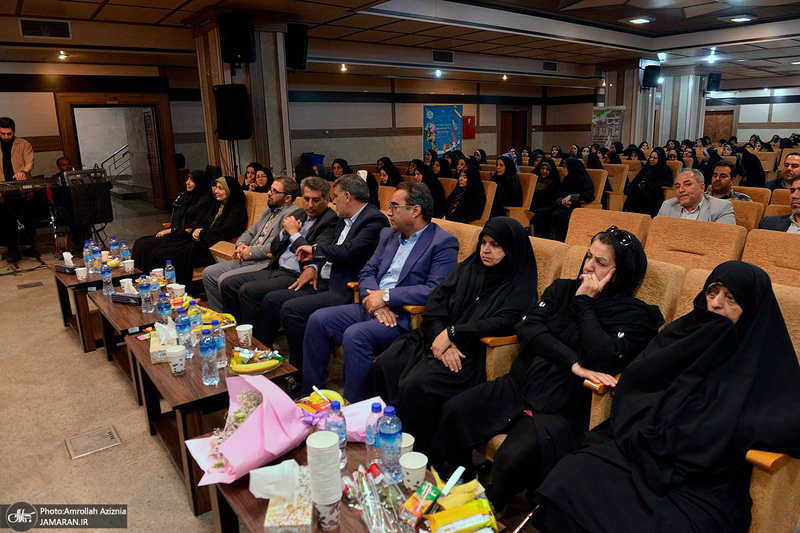 تجدید میثاق فرهنگیان منطقه 19اموزش و پرورش تهران با آرمان‌های حضرت امام (س)