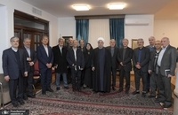 دیدار جمعی از مدیران سابق آموزش عالی با حسن روحانی (1)