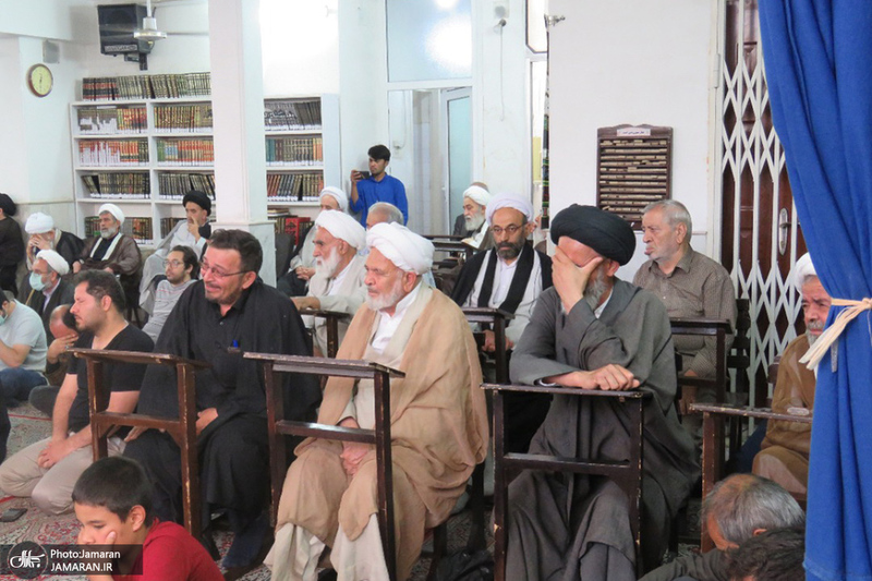 مجلس عزای شهادت امام صادق (ع) در بیت حضرت آیت الله العظمی صانعی (ره)