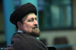 دیدار جمعی از معاونین و سفرای سابق وزارت خارجه‎‎ با سید حسن خمینی