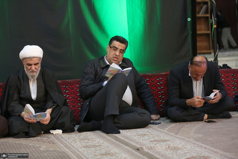 احیای شب بیست و سوم ماه مبارک رمضان در حرم مطهر امام خمینی (س)