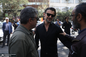 مراسم تشییع ناصر تقوایی