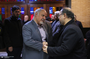 مراسم ترحیم مادر محمد شریعتمداری