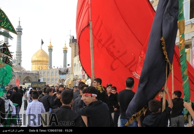 قم در سالروز رحلت رسول مهربانی ها(ص) و شهادت کریم اهل بیت(ع) به سوگ نشست