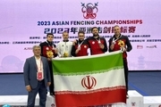تصاویر| نایب قهرمانی شمشیر به دستان ایرانی در آسیا