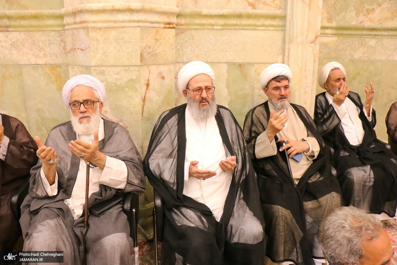 مراسم اولین سالگرد درگذشت آیت الله العظمی محفوظی (ره)