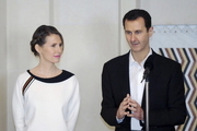 بشار اسد و همسرش کرونا را شکست دادند+تصاویر