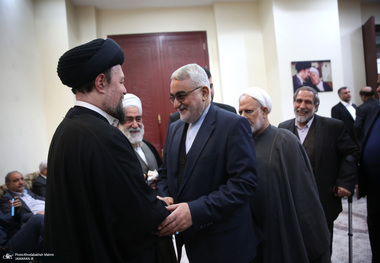  حاشیه های مراسم تجدید میثاق رئیس و نمایندگان مجلس شورای اسلامی با آرمان های امام خمینی (س)