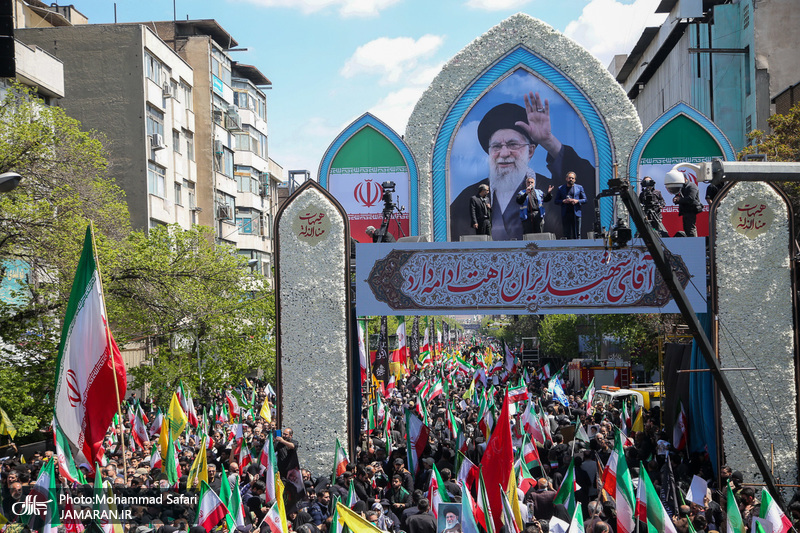 مراسم چهلمین روز شهادت رهبر شهید انقلاب -3