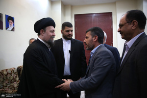 حاشیه دیدار نمایندگان مجلس با سید حسن خمینی