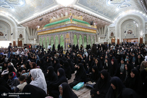 مراسم بزرگداشت ارتحال آیت الله العظمی محقق کابلی در حرم امام خمینی (س)