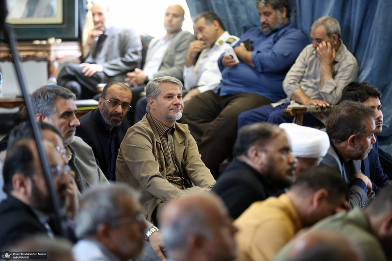 دیدار اعضا و دست اندرکاران ستاد مرکزی سی و ششمین سالگرد بزرگداشت امام خمینی با سید حسن خمینی