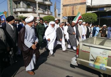 فریاد مرگ بر آمریکا در ایرانشهر طنین انداز شد