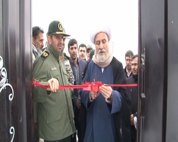 سه طرح عمرانی در هریس بهره برداری شد