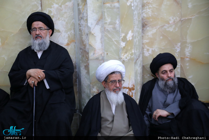 مراسم بزرگداشت آیت الله نصرالله شاه آبادی(ره) در مسجد اعظم قم