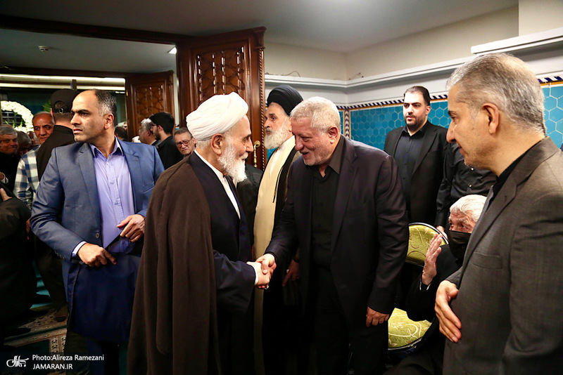 مراسم ختم برادر مرحوم آیت الله هاشمی رفسنجانی (ره)