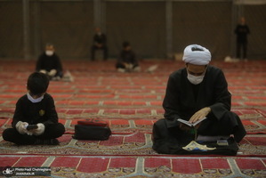 مراسم احیا شب بیست و سوم ماه مباررک رمضان در مصلای قدس قم