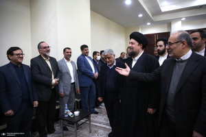 دیدار مدیران و کارکنان سازمان برنامه و بودجه با سید حسن خمینی