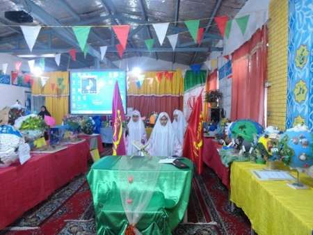 نمایشگاه جشنواره زمین در آموزش و پرورش ناحیه 2 کرج برپا شد