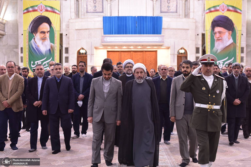 تجدید میثاق مدیران و کارکنان سازمان فرهنگ و ارتباطات اسلامی با آرمان های امام خمینی (س)