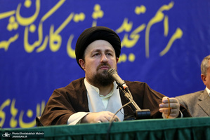 تجدید میثاق شهردار تهران و اعضای شورای اسلامی شهر تهران با آرمان های امام(س)